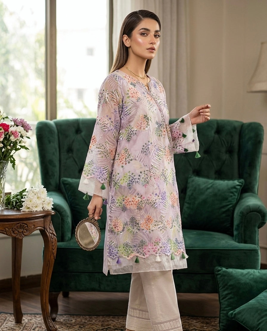 Lavender Floral Pret