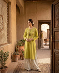 Olive Grace Embroidered NeckLine Set