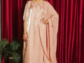Peach Champagne Elegance Embellished Outfit