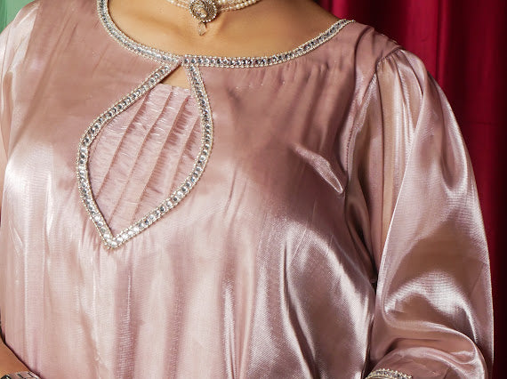 Blush Charm Luxury Embellished