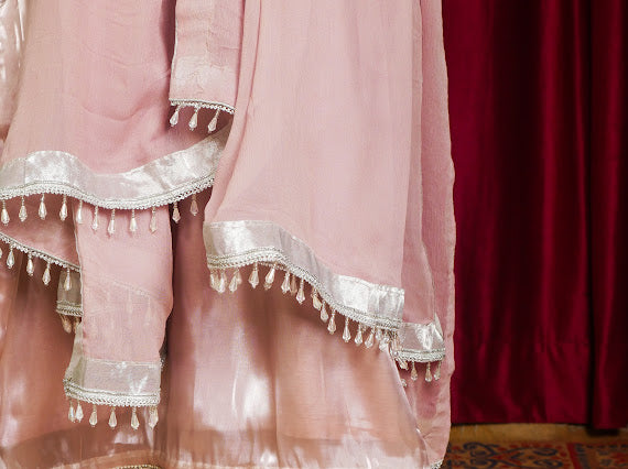 Blush Charm Luxury Embellished