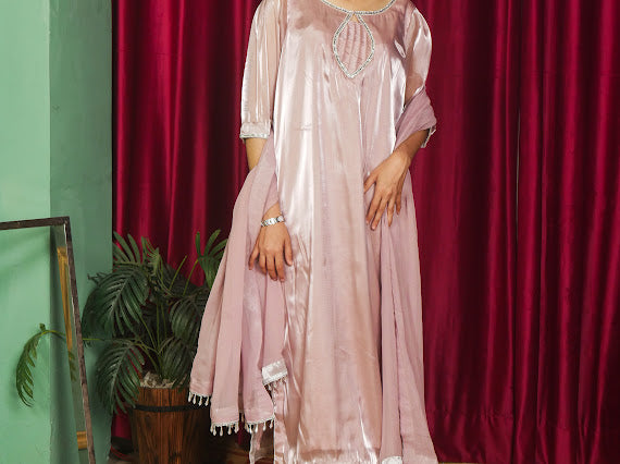 Blush Charm Luxury Embellished