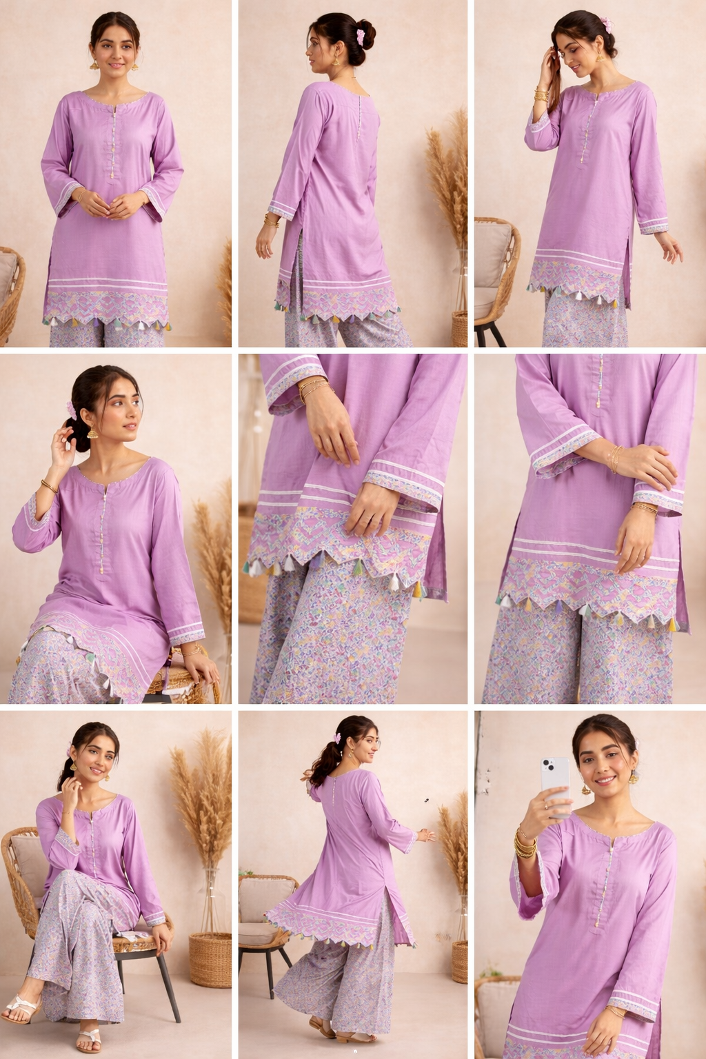 Lavender Bloom Co-Ord Set